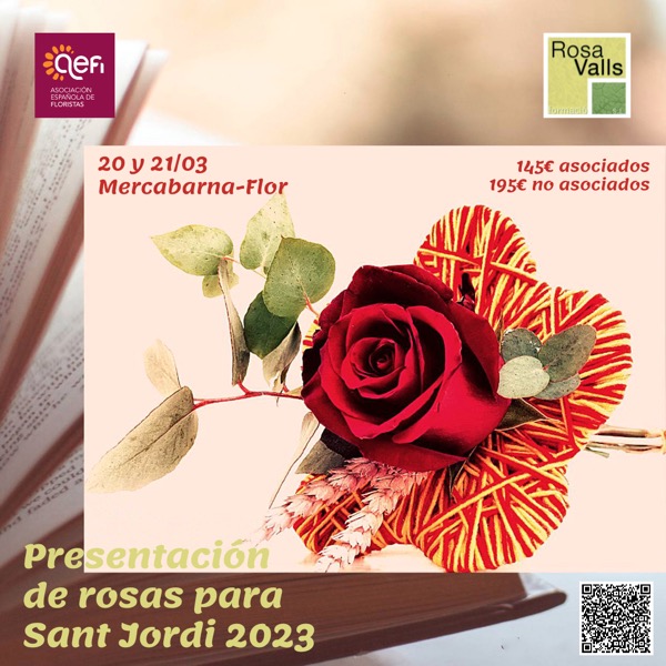 Presentació de la rosa per a Sant Jordi 2023