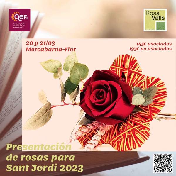 Presentación de la rosa para Sant Jordi 2023