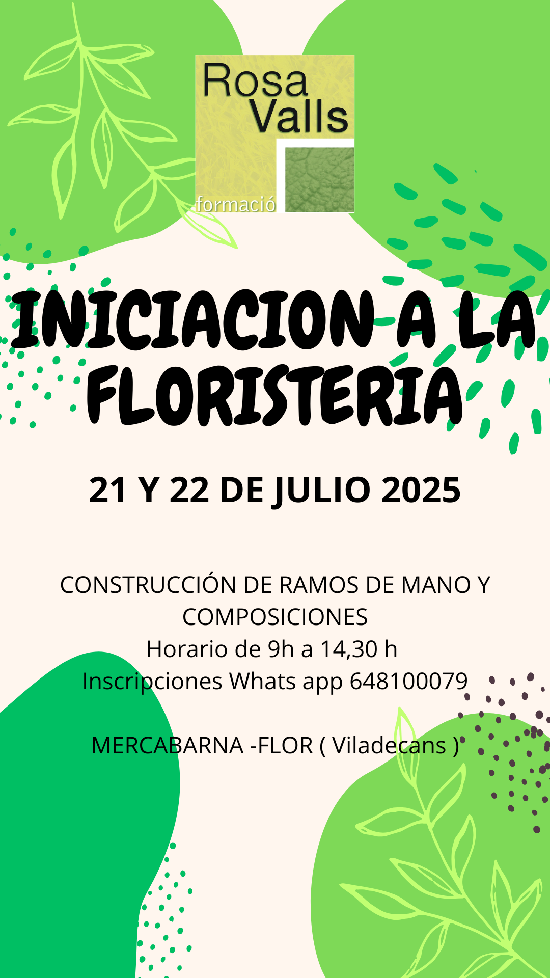 Iniciació a la floristeria